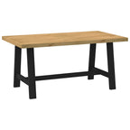 vidaXL Esstisch NOAIN A-Form-Beine 160x90x75 cm Massivholz Kiefer