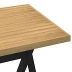 vidaXL Esstisch NOAIN X-Form-Beine 160x90x75 cm Massivholz Kiefer