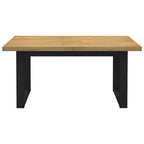 vidaXL Esstisch NOAIN U-Form-Beine 160x90x75 cm Massivholz Kiefer