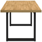 vidaXL Esstisch NOAIN U-Form-Beine 160x90x75 cm Massivholz Kiefer