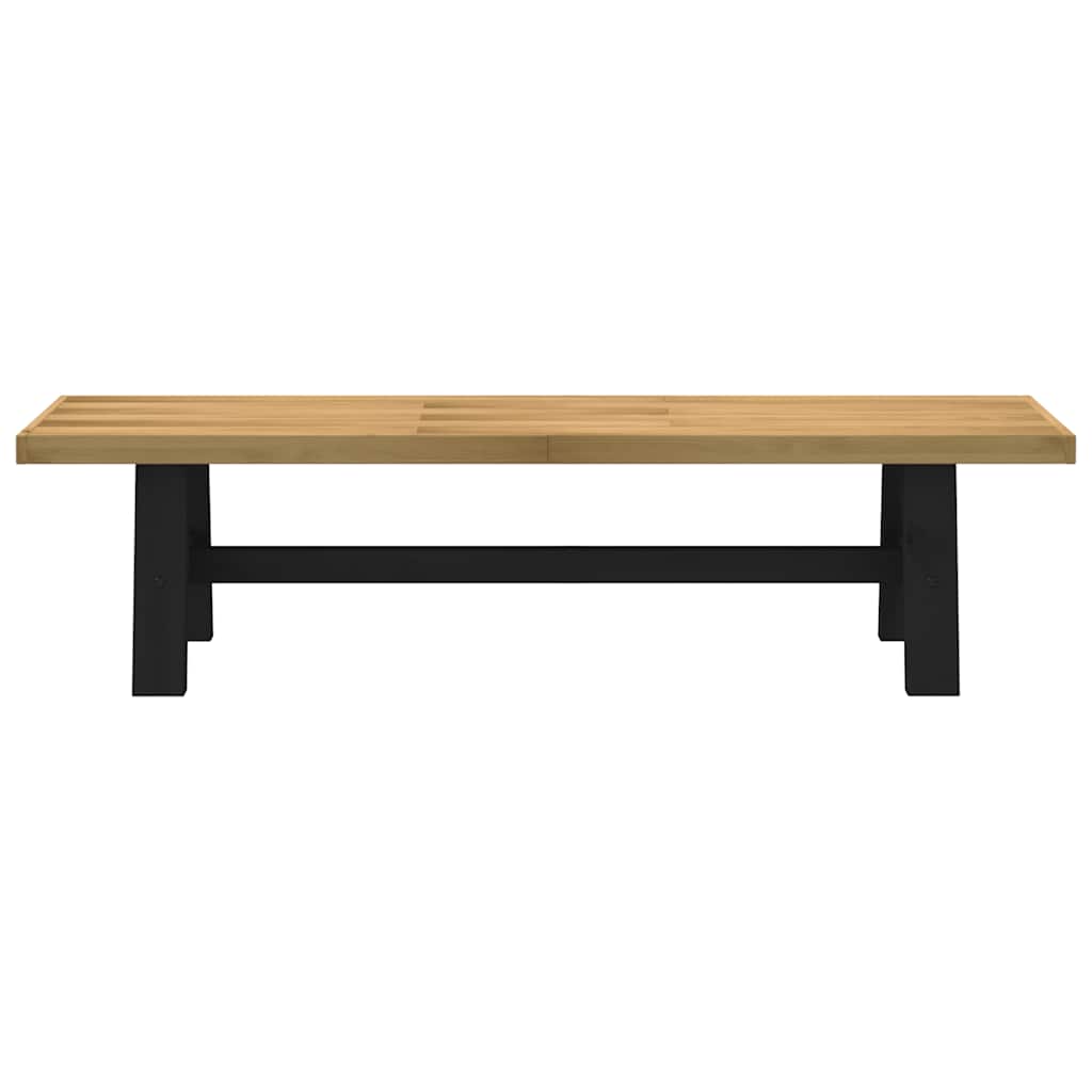 vidaXL Esszimmerbank NOAIN A-Form-Beine 180x40x45 cm Massivholz Kiefer