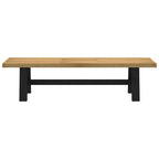 vidaXL Esszimmerbank NOAIN A-Form-Beine 180x40x45 cm Massivholz Kiefer