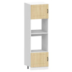 vidaXL 7-tlg. Küchenschrank-Set Kalmar Sonoma-Eiche Holzwerkstoff