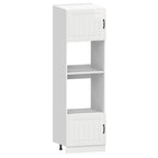 vidaXL 7-tlg. Küchenschrank-Set Lucca Hochglanz-Weiß Holzwerkstoff