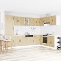 vidaXL Küchenschrank mit Tür Kalmar Sonoma-Eiche 80 x 46 x 81.5 cm