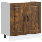 vidaXL Küchenschrank mit Speicher Kalmar 2 pcs Braun 80 x 46 x 81.5 cm