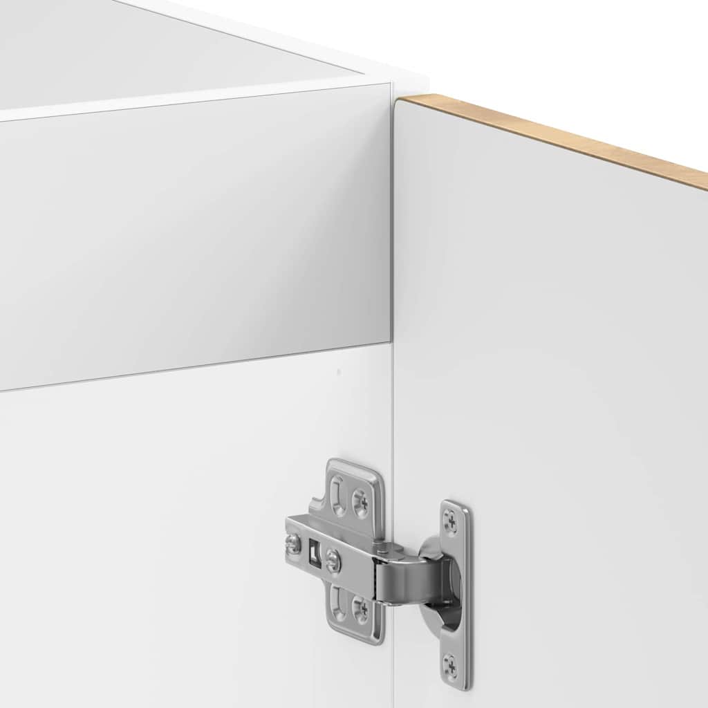 vidaXL Küchenschrank mit Tür Kalmar Artisan-Eiche 80 x 46 x 81.5 cm