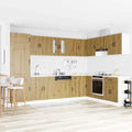 vidaXL Küchenschrank mit Tür Kalmar Artisan-Eiche 80 x 46 x 81.5 cm