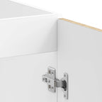vidaXL Waschbecken-Unterschrank Lucca 2 pcs Sonoma-Eiche Holzwerkstoff