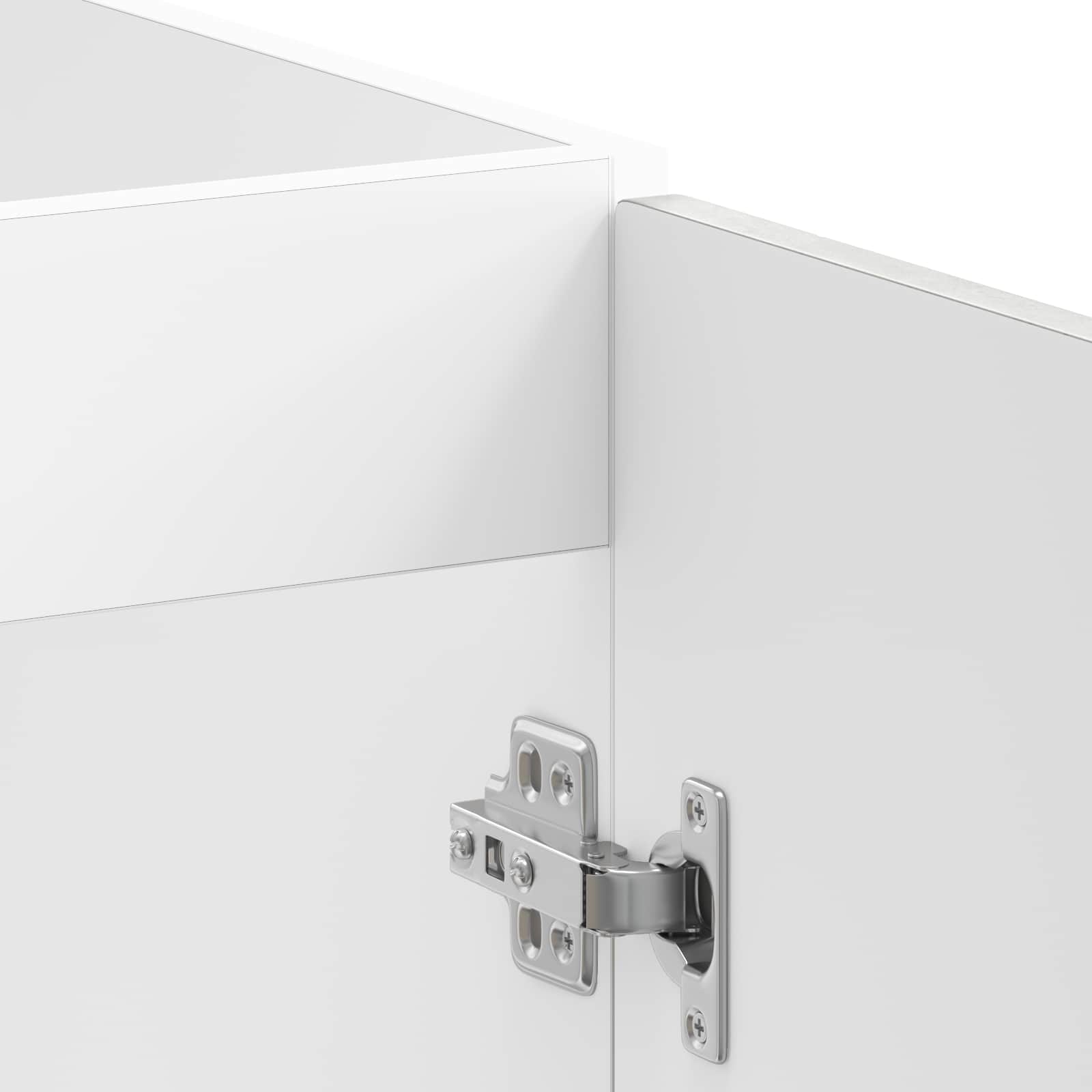 vidaXL Waschbecken-Unterschrank Lucca 2 pcs Beton Grau Holzwerkstoff