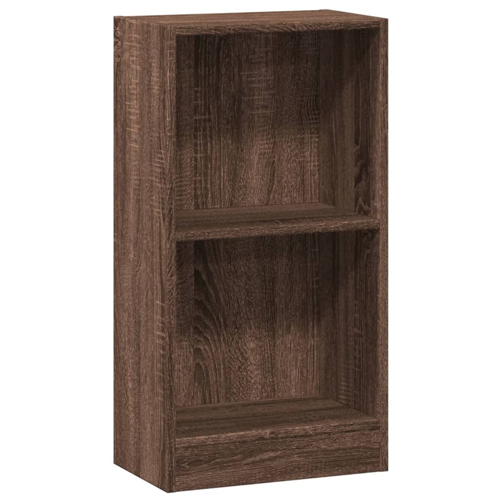 vidaXL Bücherregal Braun Eichen-Optik 40x24x76 cm Holzwerkstoff