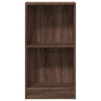 vidaXL Bücherregal Braun Eichen-Optik 40x24x76 cm Holzwerkstoff