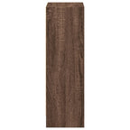 vidaXL Bücherregal Braun Eichen-Optik 40x24x76 cm Holzwerkstoff