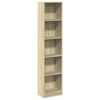 vidaXL Bücherregal Sonoma-Eiche 40x24x176 cm Holzwerkstoff