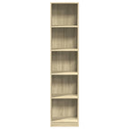 vidaXL Bücherregal Sonoma-Eiche 40x24x176 cm Holzwerkstoff