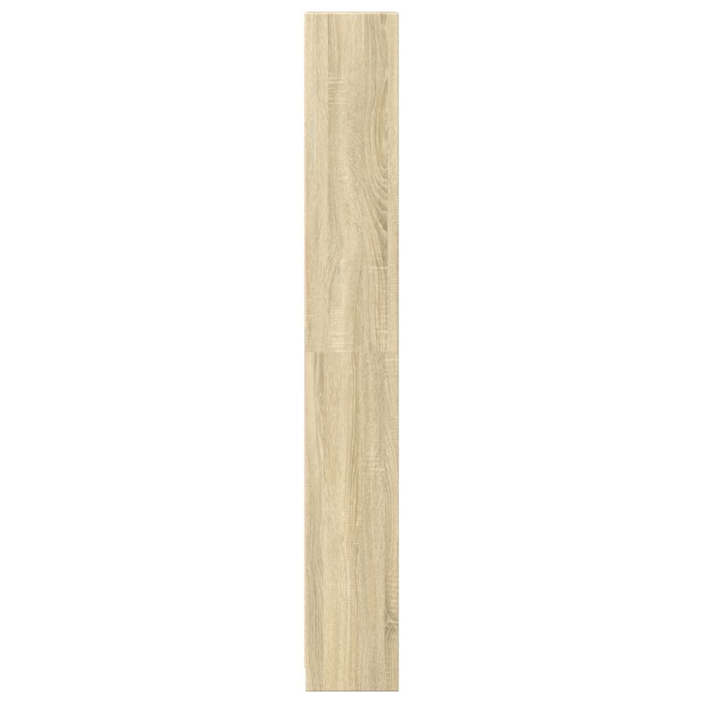 vidaXL Bücherregal Sonoma-Eiche 40x24x176 cm Holzwerkstoff