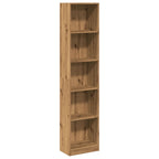 vidaXL Bücherregal Artisian Oak 40 x 24 x 176 cm Holzwerkstoff
