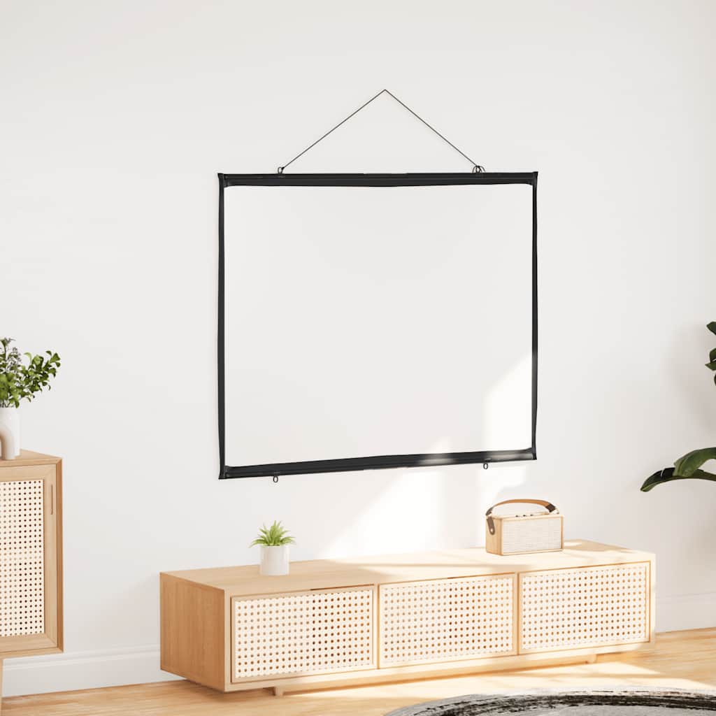 vidaXL Beamer Leinwand Wandhängend 72 Zoll 4:3