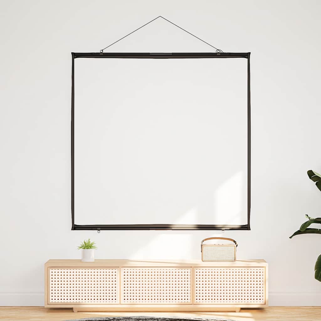 vidaXL Beamer Leinwand Wandhängend 67 Zoll 1:1