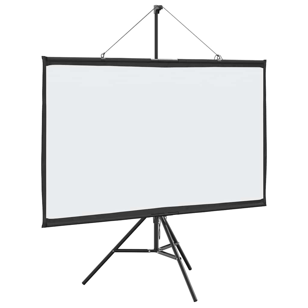vidaXL Projektionsleinwand mit Stativ 72 Zoll 16:9