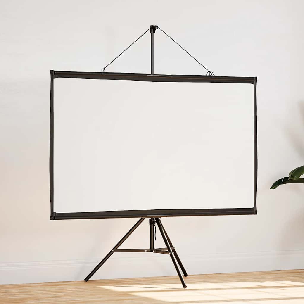 vidaXL Projektionsleinwand mit Stativ 72 Zoll 16:9
