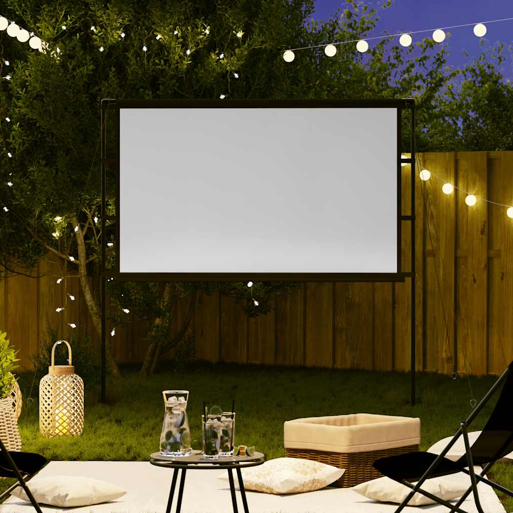 vidaXL Projektionsleinwand mit Ständern 90 Zoll 16:9