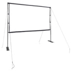 vidaXL Projektionsleinwand mit Ständern 120 Zoll 16:9