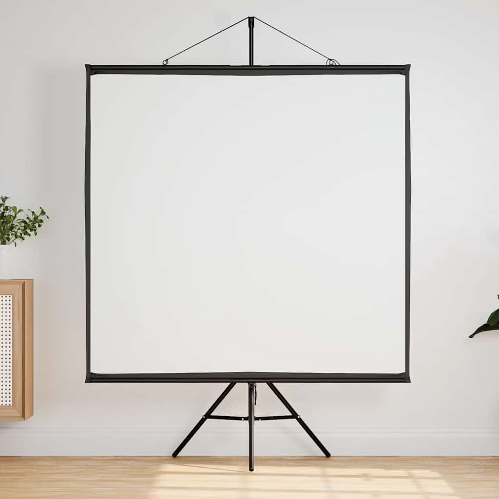 vidaXL Projektionsleinwand mit Stativ 72 Zoll 1:1