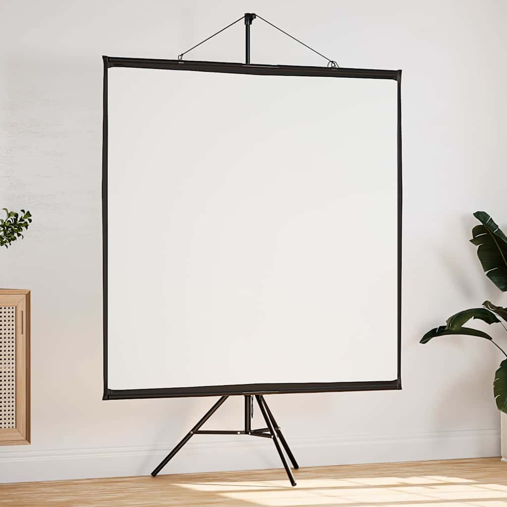 vidaXL Beamer Leinwand mit Stativ 81 Zoll 1:1