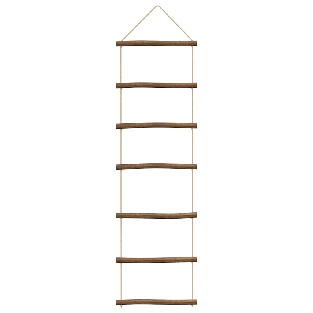 vidaXL Wanddekorationen in Leiterform 2Stk. 30x100cm Natürlicher Zweig