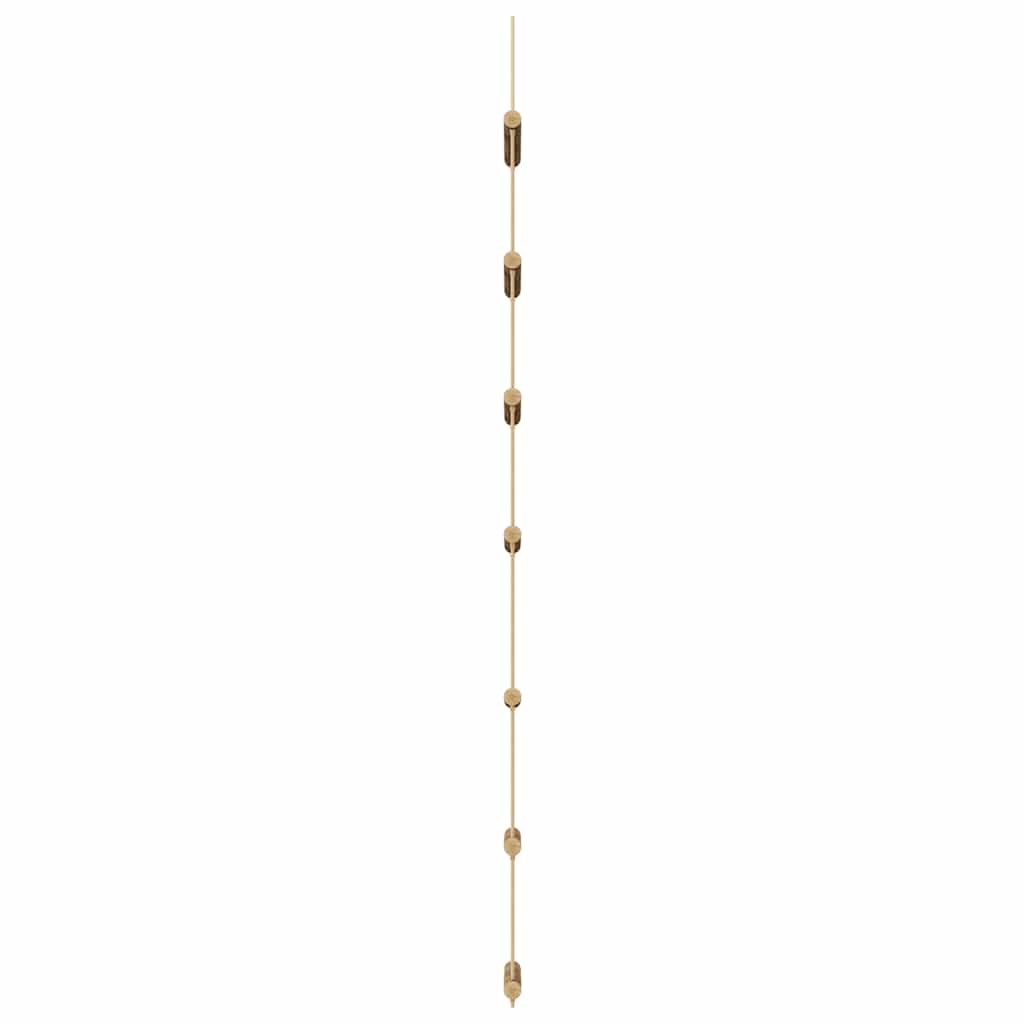 vidaXL Wanddekorationen in Leiterform 2Stk. 30x100cm Natürlicher Zweig