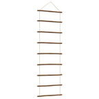 vidaXL Wanddekoration in Leiterform 50x150 cm Natürlicher Zweig