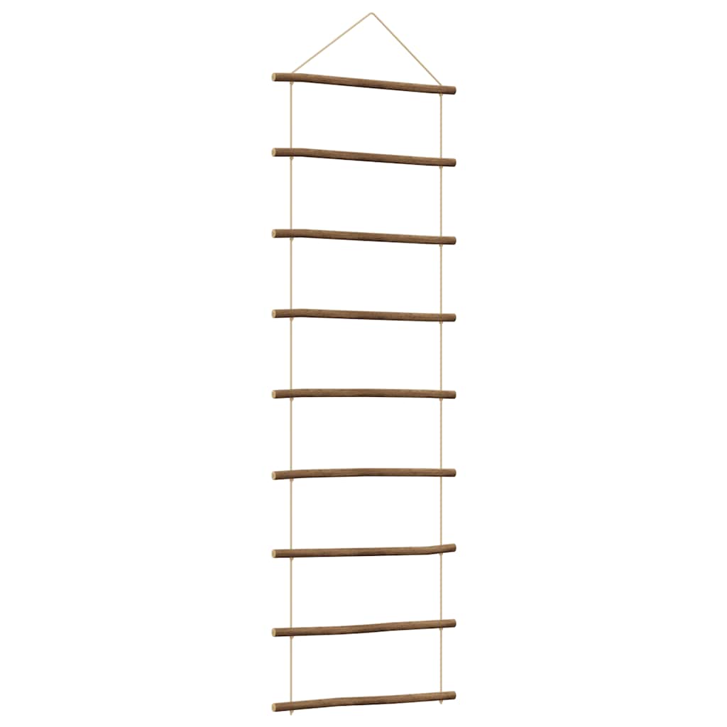 vidaXL Wanddekoration in Leiterform 50x150 cm Natürlicher Zweig