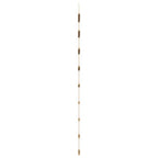 vidaXL Wanddekoration in Leiterform 50x150 cm Natürlicher Zweig