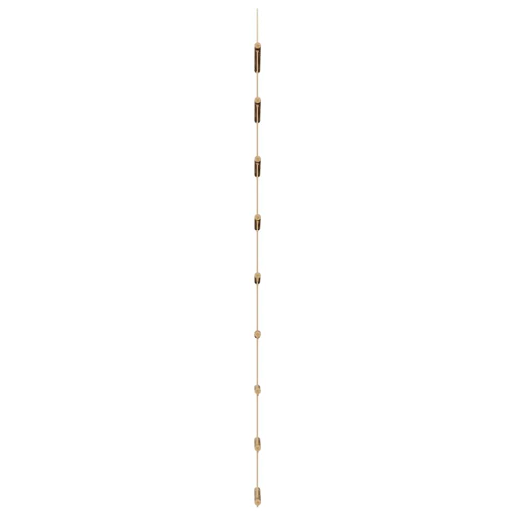 vidaXL Wanddekoration in Leiterform 50x150 cm Natürlicher Zweig