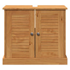 vidaXL Waschbeckenunterschrank mit Regal VIGO Braun und Honigbraun