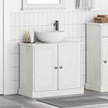 vidaXL Waschbeckenunterschrank VIGO Weiß und Antikweiß 68 x 34 x 59 cm