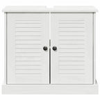 vidaXL Waschbeckenunterschrank VIGO Weiß und Antikweiß 68 x 34 x 59 cm