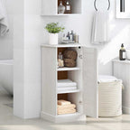 vidaXL Badezimmerschrank VIGO Weiß und Antikweiß 37,5 x 34 x 80 cm