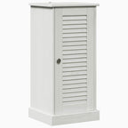 vidaXL Badezimmerschrank VIGO Weiß und Antikweiß 37,5 x 34 x 80 cm