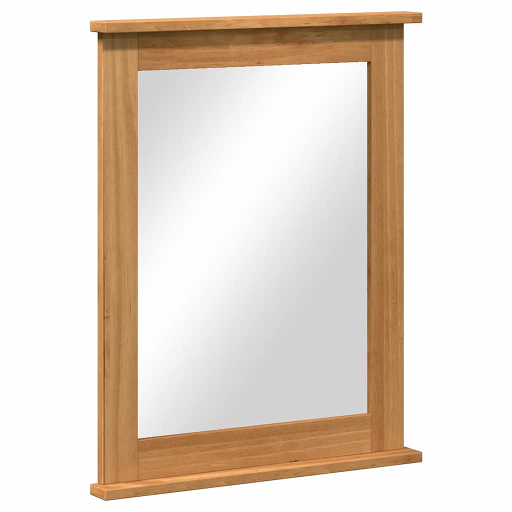 vidaXL Spiegel VIGO Honigbraun 55,5 x 5 x 70 cm Massivholz Kiefer