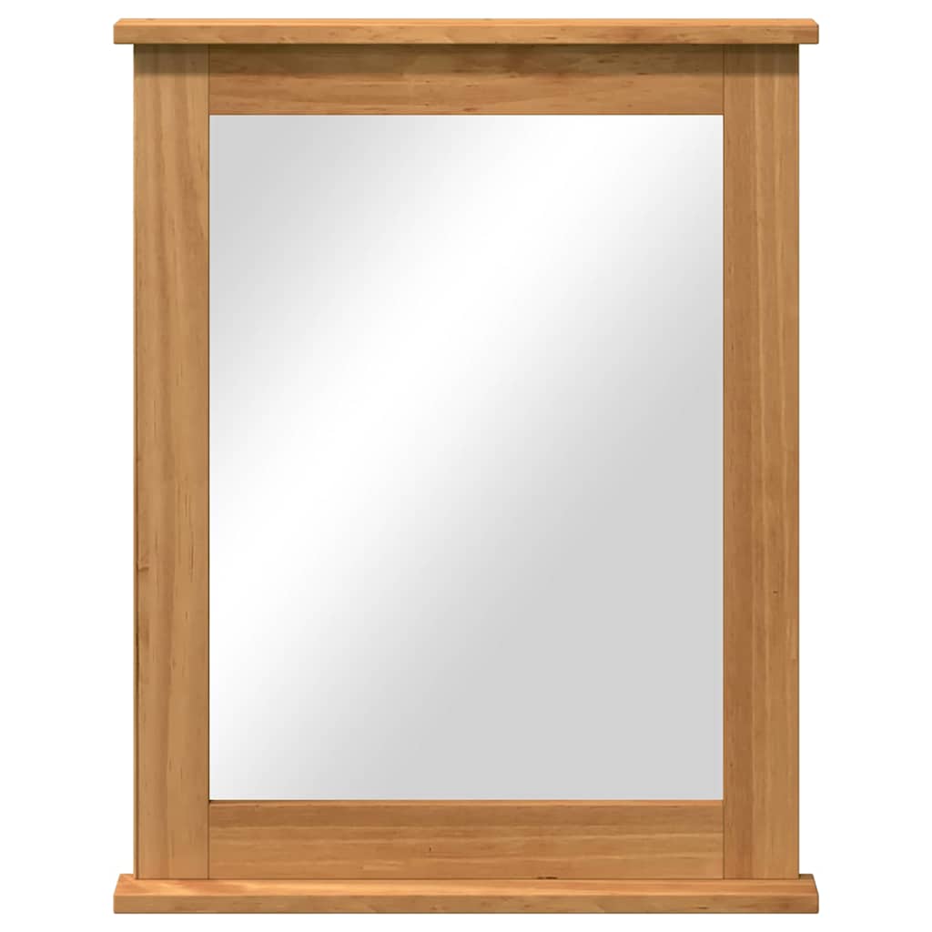 vidaXL Spiegel VIGO Honigbraun 55,5 x 5 x 70 cm Massivholz Kiefer