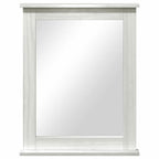 vidaXL Spiegel VIGO Antik Weiß 55,5 x 5 x 70 cm Massivholz Kiefer