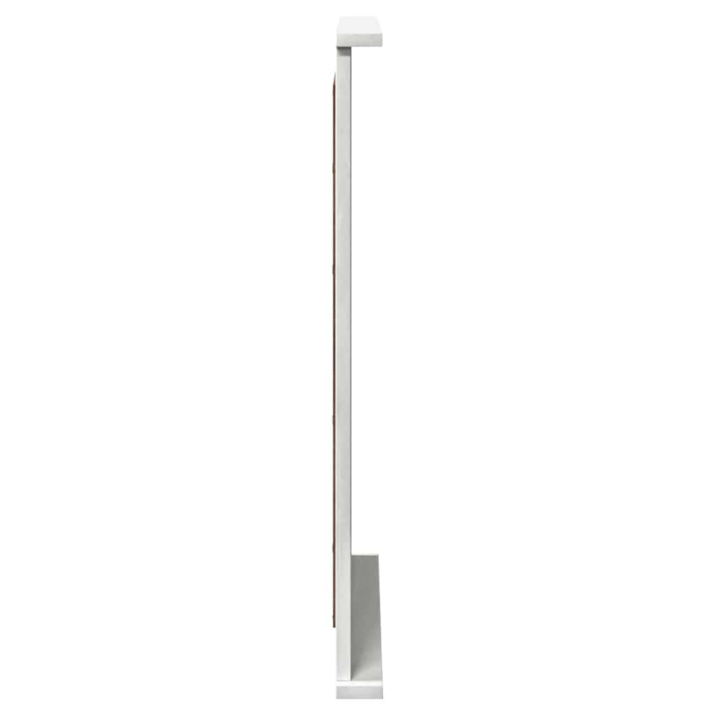 vidaXL Spiegel VIGO Antik Weiß 55,5 x 5 x 70 cm Massivholz Kiefer