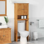 vidaXL Toilettenschrank VIGO Braun und Honigbraun 60 x 27 x 161 cm