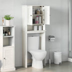 vidaXL Toilettenschrank VIGO Weiß und Antikweiß 60 x 27 x 161 cm