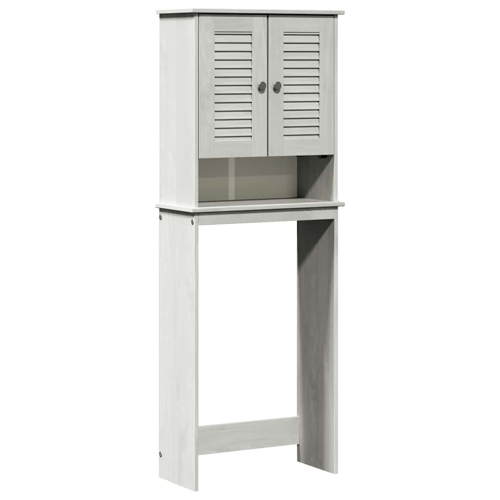 vidaXL Toilettenschrank VIGO Weiß und Antikweiß 60 x 27 x 161 cm
