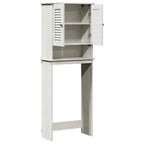 vidaXL Toilettenschrank VIGO Weiß und Antikweiß 60 x 27 x 161 cm