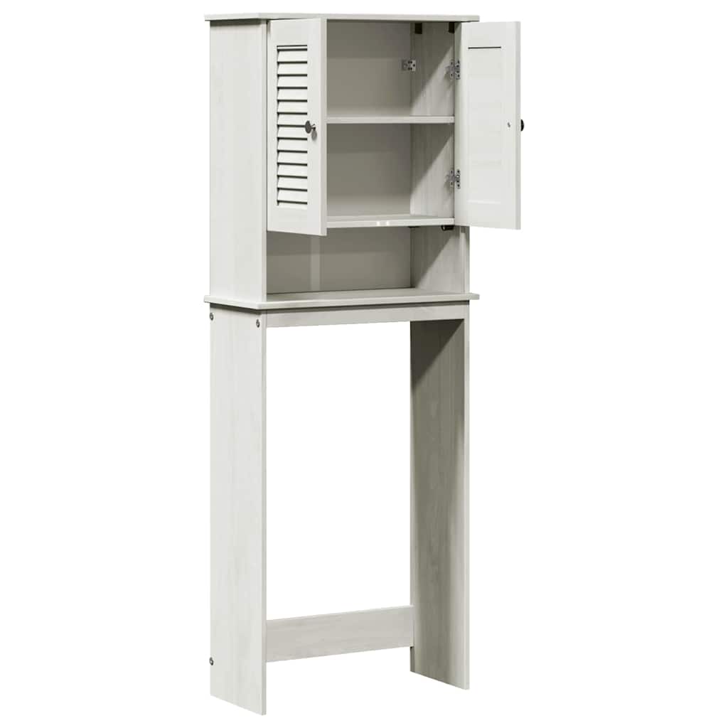 vidaXL Toilettenschrank VIGO Weiß und Antikweiß 60 x 27 x 161 cm