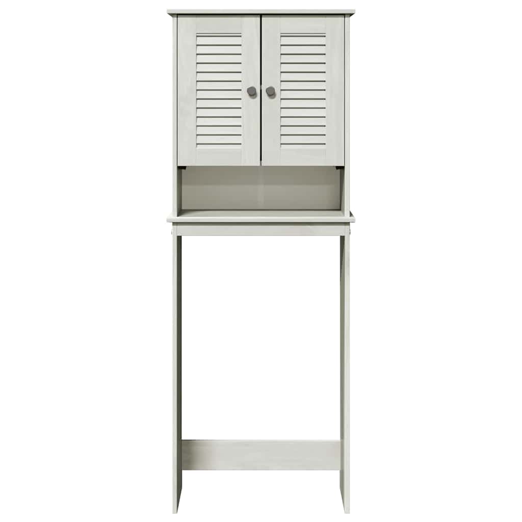 vidaXL Toilettenschrank VIGO Weiß und Antikweiß 60 x 27 x 161 cm